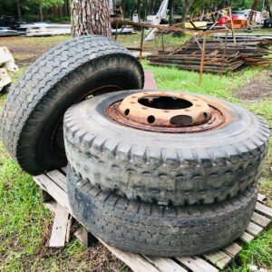 Lote x3 ruedas de camión