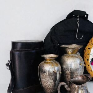 Lote x6: espejo, jarrones y otros