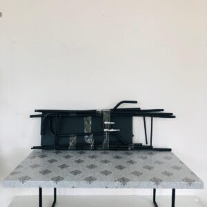 Lote mesa ratona regulable + sobre inodoro desarmado en caño