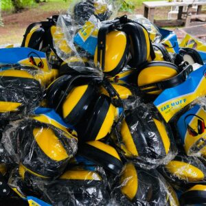 Lote x53 art: 20 protector de oidos + 33 arnes reajustable