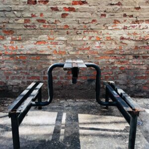 Estructura de mesa en hierro