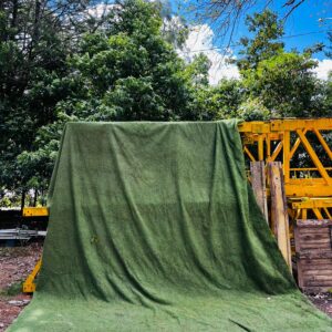 Alfombra de césped artificial 5,30 x 3,70 m