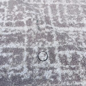 Alfombra grande color beige 1,58 x 2,33 m