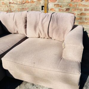 Sillón en L 2 módulos, color beige
