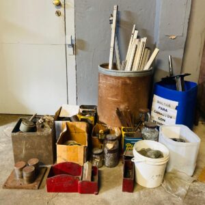 Lote de metales varios: aluminio, bronce, hierro, plomo, acero inoxidable y otros