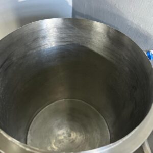Olla en acero inoxidable con canilla y tapa 100 L