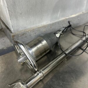 Mixer industrial + tolva de acero inoxidable
