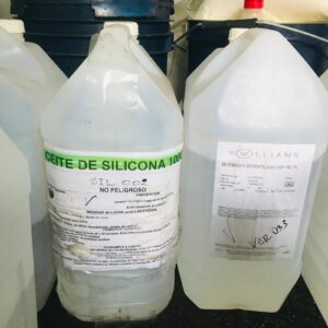 M69: Lote de materias primas: aceite de almendras, d-limoneno, propilenglicol, aceite de silicona 100 y 1000, B.H.T lubricante de molbdeno, cretanolamina, vaselina liquida y otros