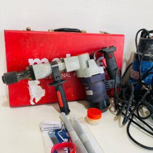 Lote x1 Rotomartillo, 2 bombas de agua y 45 bisagras