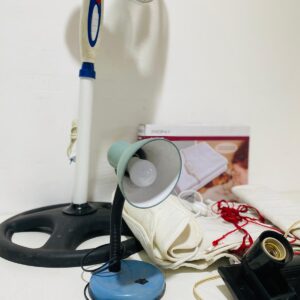 Lote x5 artículos: calienta camas, ventilador, cámara de seguridad y otros
