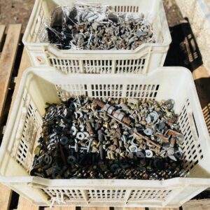 Lote x2 cajones con tornillos y arandelas