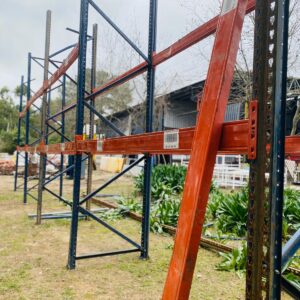 Estantería porta pallets 21.60 x 4.00 x 1.00m