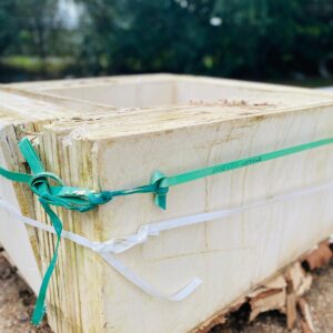 Lote x18 m2 de piedra 80x40 cm