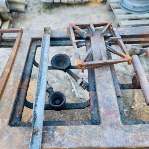 Cocina industrial en hierro