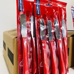 Lote x43 paquetes x3 cuchillos para manteca