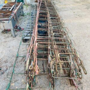 Lote x12 escalerillas colgantes para obra