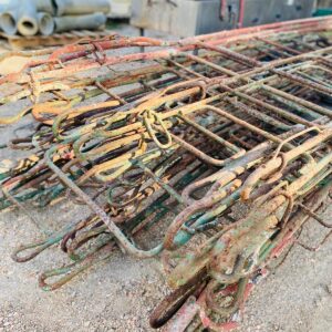 Lote x12 escalerillas colgantes para obra