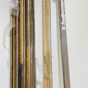 Lote x10 zócalos 2,20m, color marrón oscuro