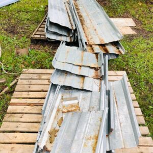 Lote x64 chapas y recortes tipo autoportantes