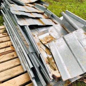 Lote x64 chapas y recortes tipo autoportantes