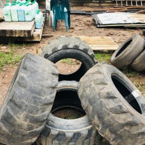 Lote x4 cubiertas para mini cargador