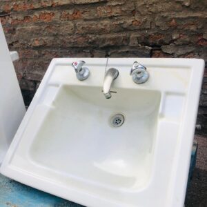 Bidet + bacha con pie