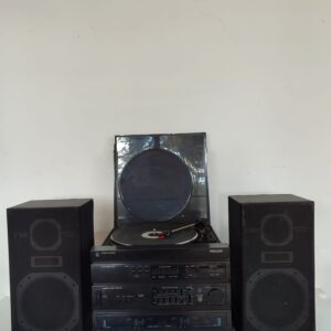 Tocadiscos Philiphs con parlantes