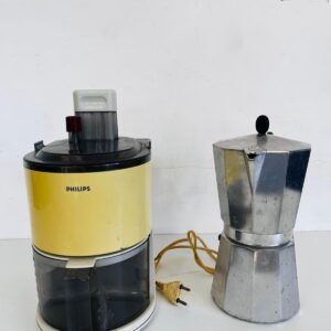 Cafetera italiana + mixer Philiphs