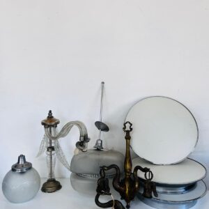 Lote x7: plafones y lámparas de techo