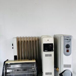 Lote x3 radiadores de calor + estufa James