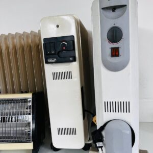 Lote x3 radiadores de calor + estufa James