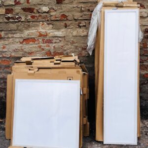 Lote x20 plafones: de 0,60 x 0,60m y 1,20 x0,30m