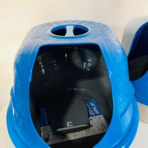 Lote x2 baños para gato de PVC