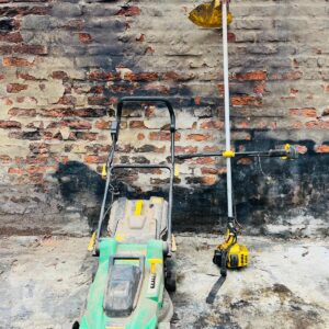 Cortadora de pasto 4 ruedas + bordeadora