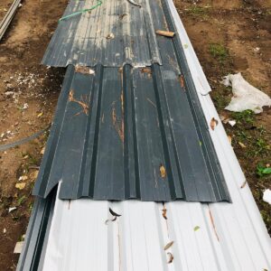 Lote x13 chapas y recortes Trapecio (medidas varias)