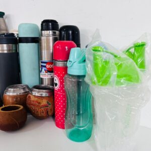 Lote x15 art: termos, botellas y mates