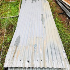 Lote x10 chapas usadas 3,65 x 0,90m