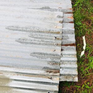 Lote x10 chapas usadas 3,65 x 0,90m