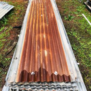 Lote x10 chapas usadas 3,65 x 0,90m