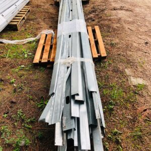 Lote x25 perfiles galvanizados 6,10m
