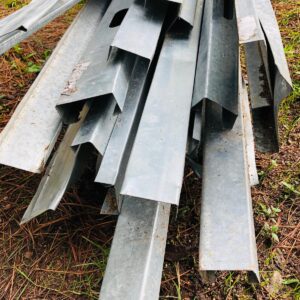 Lote x25 perfiles galvanizados 6,10m
