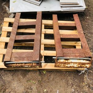 Lote x2 rampas para elevador 85 x 45cm