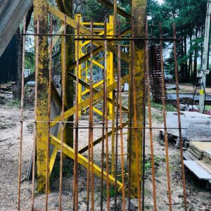 Lote x2 tramos de reja (con detalles)