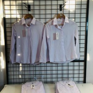 Lote x20 camisas de dama, color blanco