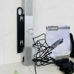 Aspiradora para auto con accesorios + parlante de pc