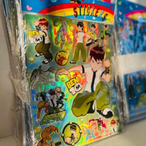 Lote x500 planchas de sticker animados