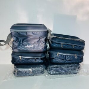 Lote x6 bolso conservadoras, color gris