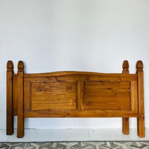 Lote x2 respaldos para sommier en pino 1,90x1,15 m
