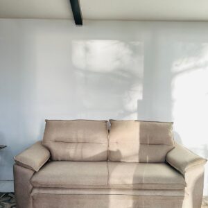 Sillón 2 cuerpos, color beige