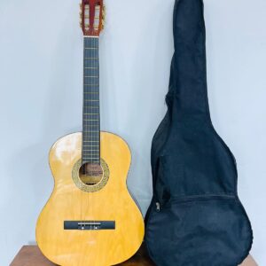 Guitarra con estuche